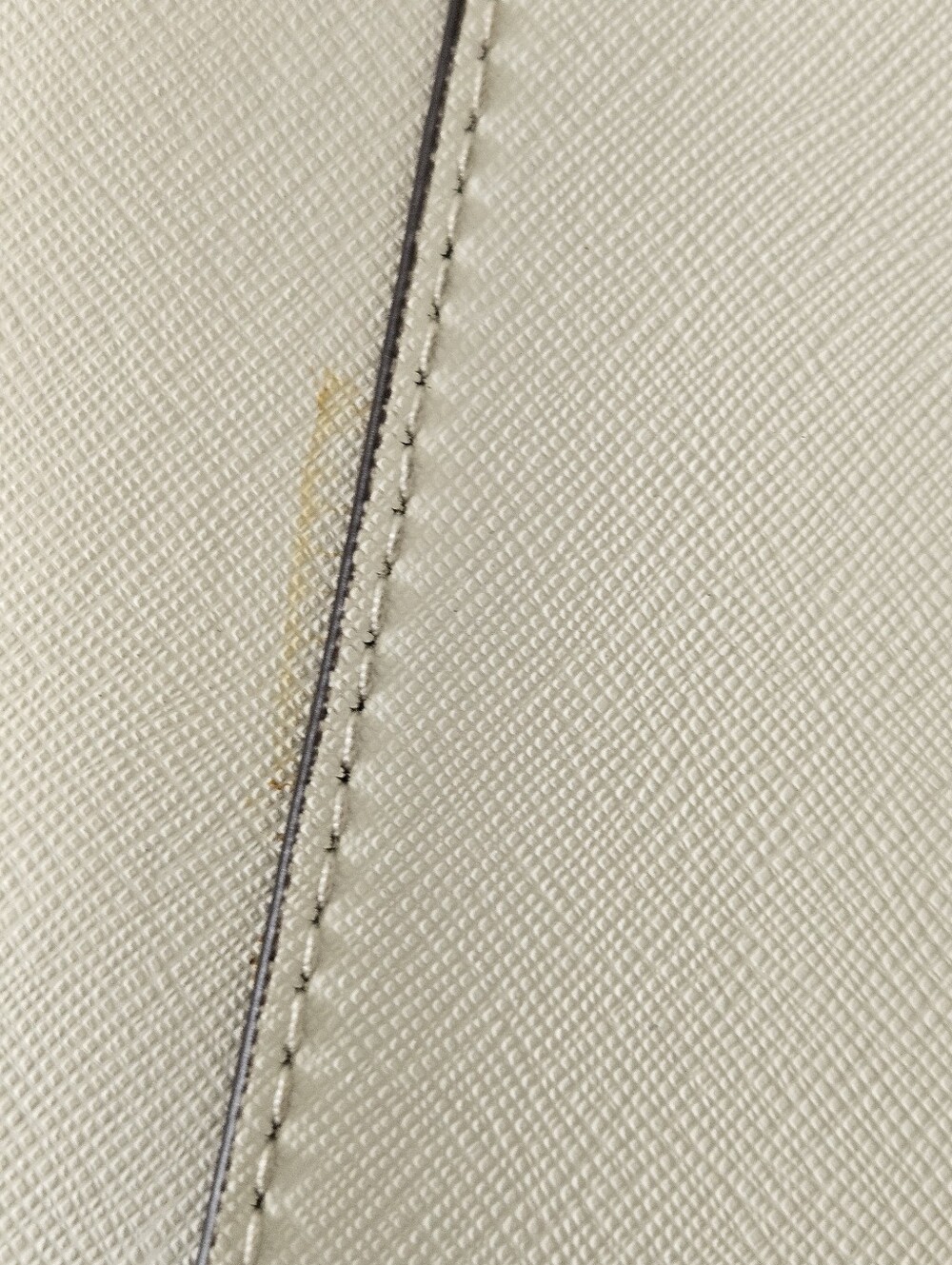 Michael Kors white tote bag Marilyn Medium Saffiano leather top-zip, great cond. - Picture 4 of 15